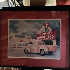 Vintage McDonalds art